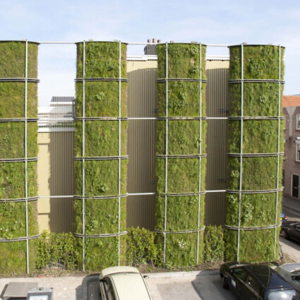 Gebouwen worden verticale tuinen