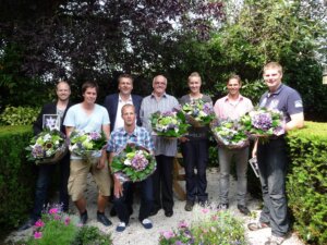Jubilarissen Koninklijke Ginkel Groep