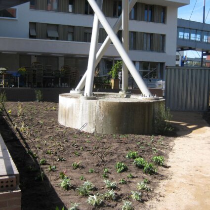 Aanleg Beleeftuin zorgcentrum