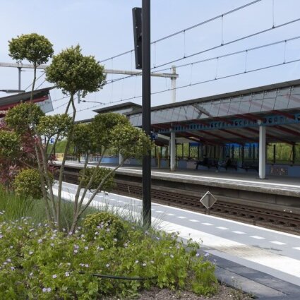Aanleg Station Almere