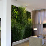 Groene wanden in Stadspatio