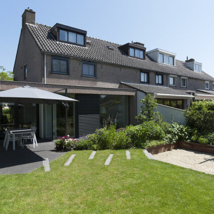 Aanleg particuliere tuin Huizen