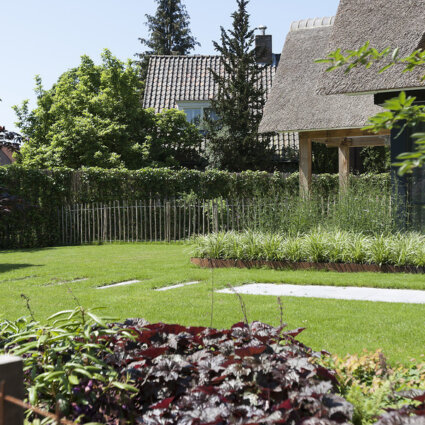 Aanleg particuliere natuurlijke tuin