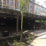 Parkeerdek studentencomplex Clusius