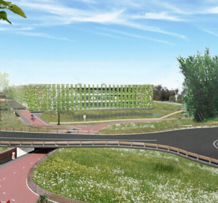 Groenste transferium van Nederland Impressie Transferium - De Koninklijke Ginkel Groep
