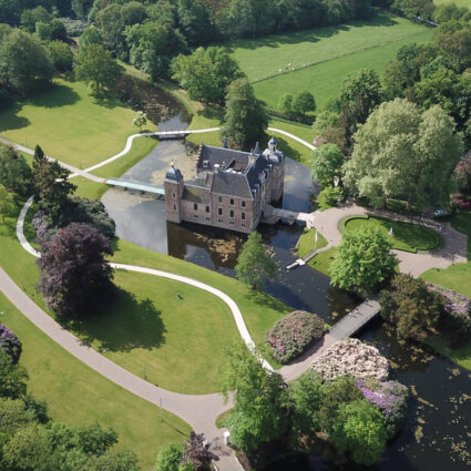 luchtfoto kasteel Ruurlo