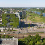 Groen gebouw in Venlo