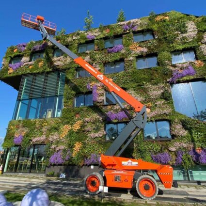 Groen gebouw maken