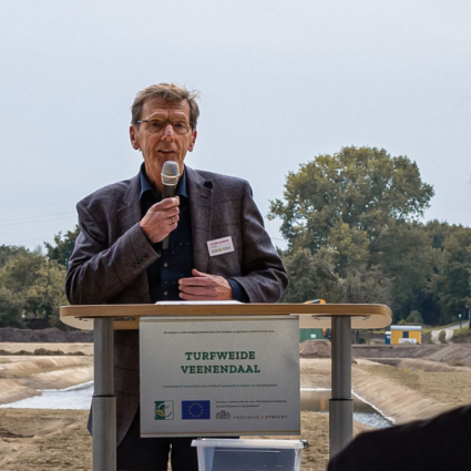 Natuurgebied turfweide in Veenendaal